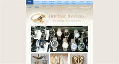 Desktop Screenshot of heritagejewelersfnc.com